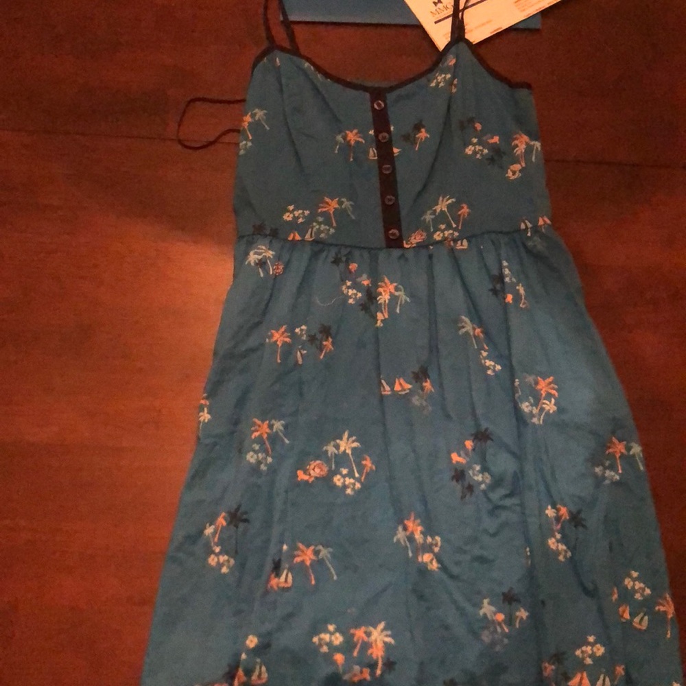 Women’s blue mini